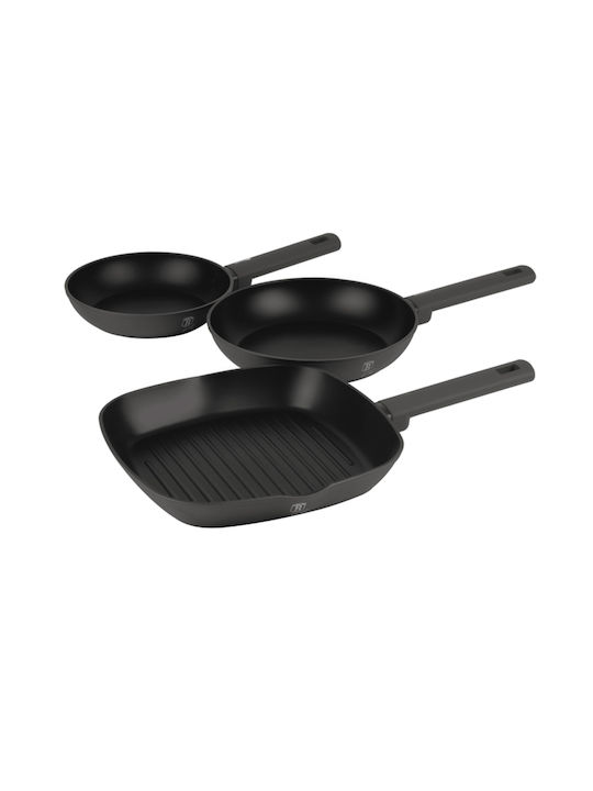 Berlinger Haus Set de tigăi din aluminiu Anthra...