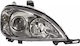 Alkar 2746703 Sticlă oglindă stângă Mercedes-benz M-class W163