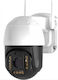 Anga AQ-8126ISW IP Surveillance Camera Wi-Fi 4K Waterproof with Two-Way Communication and Lens 3.6mm