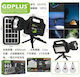 Solar Lighting System with 3 Lamps GD-P70