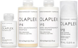 Set Shampoo 250 Ml Treatment 100 Ml Conditioner 250 Ml Mask 100 Ml Olaplex No.3 No.4 No.5