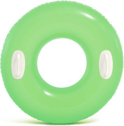 Intex Hi-Gloss Tube Children's Inflatable Sunshade for the Sea with Handles Green 76cm.