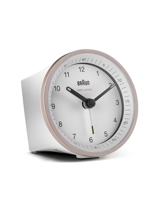 Braun Επιτραπέζιο Ρολόι με Ξυπνητήρι Ροζ 67099