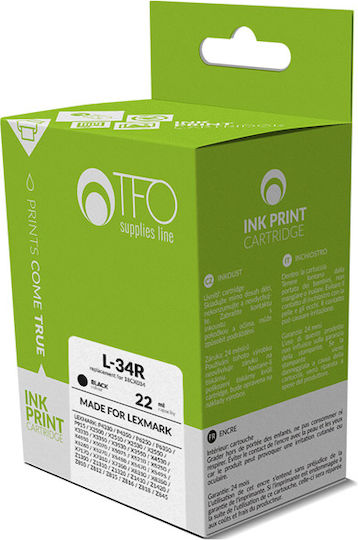 TFO Kompatible Tintenstrahldrucker-Tintenpatrone Lexmark 18CX034 22ml 1Stück