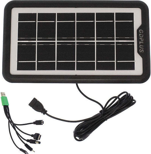 Rolinger Solarbatterieladegerät 3W Tragbare Geräte GD-10X