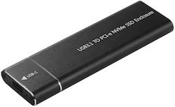 DeTech M.2 SATA III NVME Festplattengehäuse mit USB 3.1 Konnektivität DeTech M.2 SATA III NVME Festplattengehäuse mit USB 3.1 Konnektivität