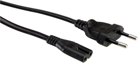 Value Euro - IEC C7 Cable 1.8m Μαύρο 19.99.2096