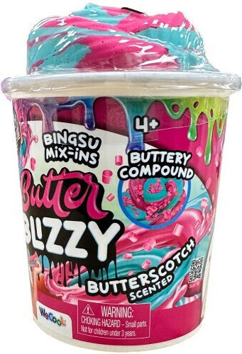 Gama Brands Slime Fluffy Butter Blizzy με Έκπληξη Butterscotch Scented για Παιδιά 4+ Ετών