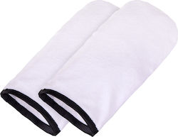 iWAX Αναλώσιμο Κομμωτηρίου 2τμχ Λευκό Terry Cloth Gloves 144129