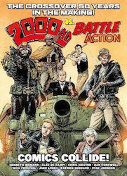 2000 Ad Vs Battle Action Collide Alex De Campi Publishing Ltd, AD Vs Battle Action Comics Kollidieren Alex de Campi Rebellion Publishing Ltd