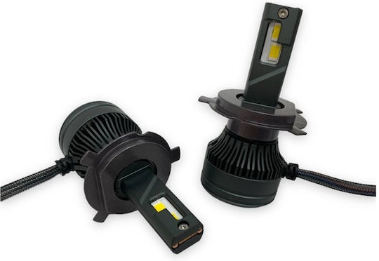 Lămpi Autoturismului H4 Canbus LED 6500K Alb rece 40W 2buc
