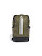 Adidas Essentials 3-Stripes Fabric Backpack Khaki 23.25lt