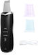 Exfoliant ultrasonic Ubx încărcare USB negru 2 capete de silicon 17.5x5.5x1.5 cm