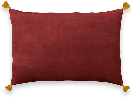 La Redoute Interieurs Față De Pernă Din 100% Bumbac Roșie 40x60cm