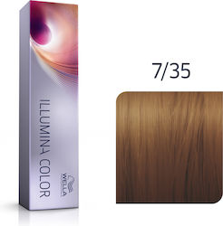 Wella Illumina Color Боя За Коса 7/35 Среден Ру...