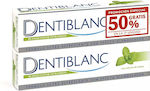 Dentiblanc Pastă de dinți pentru Albire 2x100ml