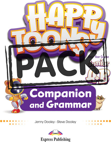 Happytoons One-year Course Junior A+b Companion Grammar Book With Digibooks App