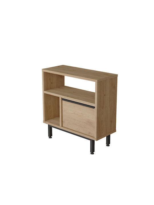 Rechteckig Beistelltisch Shaldon Natural L60xB25.5xH60cm