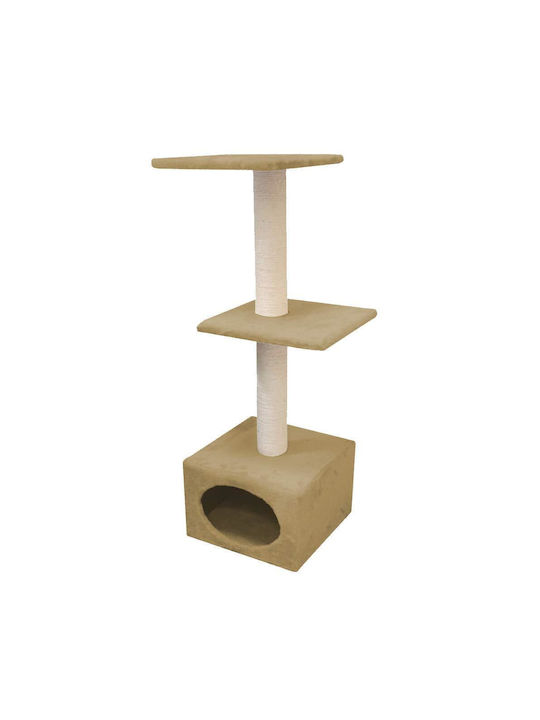 Croci Munich Cat Scratching Post Beige 35x35x103cm.