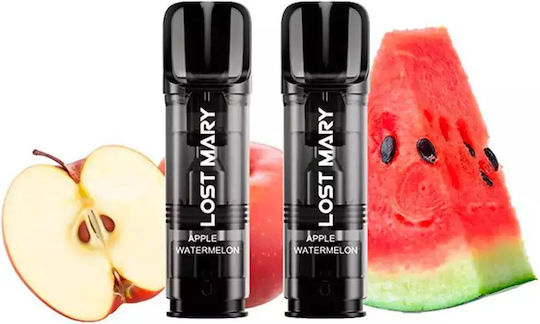 Lost Mary Ανταλλακτικά Pod 2τμχ Apple Watermelon 2ml 20mg LO.MA.TA30