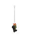 Hanging Ornament Dog from Synthetic Resin Black 5x10cm