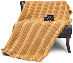 Mc Decor 33001 Τετραθέσιου Καναπέ Π170xΜ320cm Mustard - 33001