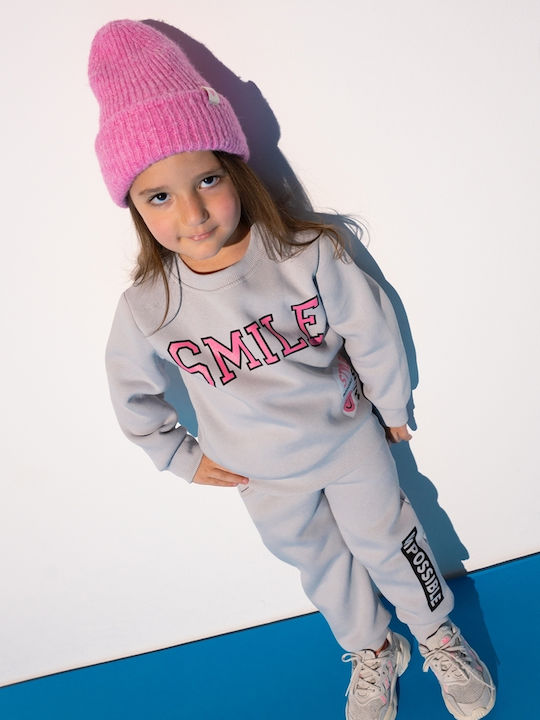 Evita Kids Sweatpants Set Grey