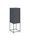 Office Storage Metal Cabinet Charcoal L36xW39xH107cm