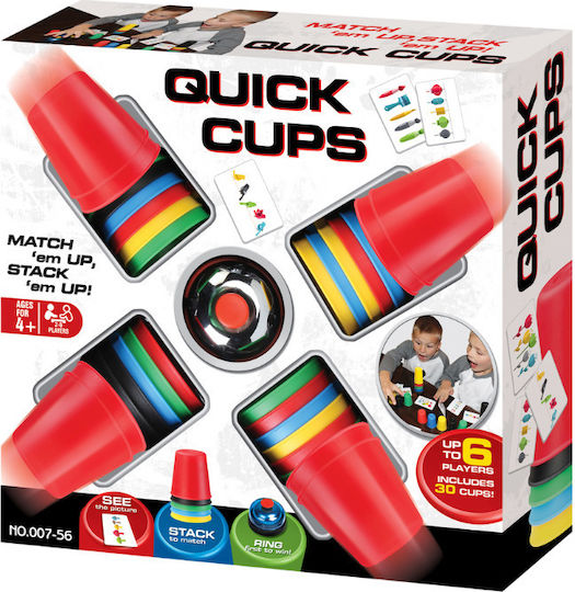 Brettspiel Fast Glasses für 2-6 Spieler 4+ Jahre (EN) Bufnitel