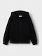 Kinder-Sweatshirtjacke Schwarz