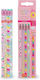 Legami Milano Pencil HB Set with Eraser Gray