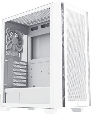 Montech Air 1000 Lite Gaming Midi Tower Κουτί Υπολογιστή με Πλαϊνό Παράθυρο Λευκό