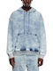 Sweatshirt with Hood Blue