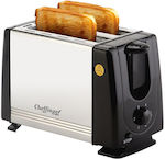 Cheffinger Toaster 2 Slots Inox