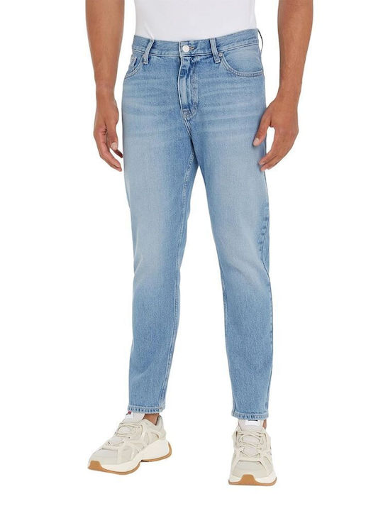 Men's Jeans Pants with Regular Tapered Fit Blue
