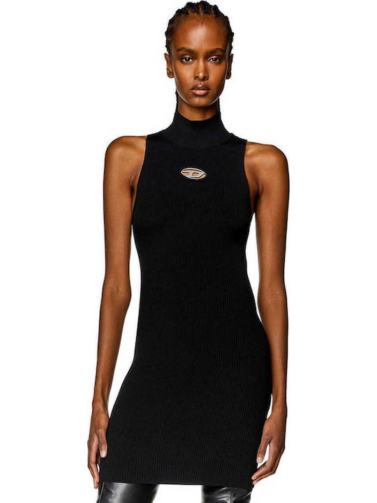 knee length dresses for ladies Diesel Mini Dresses Black
