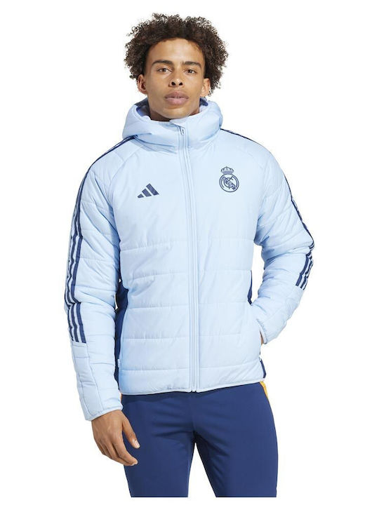 adidas Real Madrid Jacke Hellblau IT5102 Skroutz