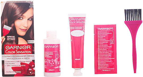 Μόνιμη Βαφή Color Sensation Garnier 4.0 Castaño