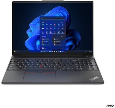 Lenovo ThinkPad E16 Gen 2 (AMD) 16" IPS (Ryzen 5-7535HS/16GB/512GB SSD/W11 Pro) (GR Keyboard)