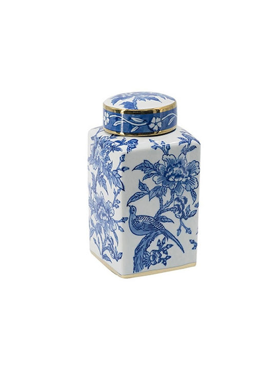 Artekko Decorative Vase Melania Blue 32x16x32cm