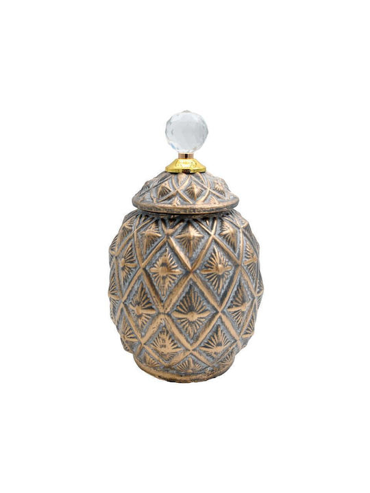 Fylliana Decorative Vase Gold 16x26cm