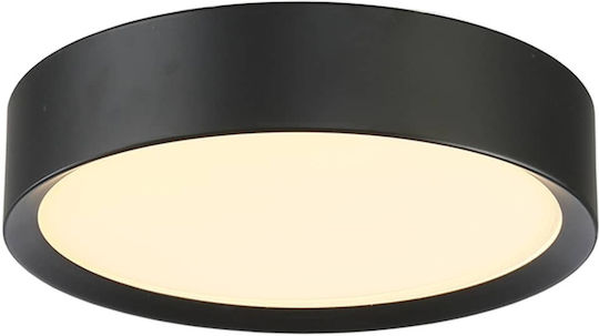 Gekas Deckenleuchte Schwarz mit Integrierter LED