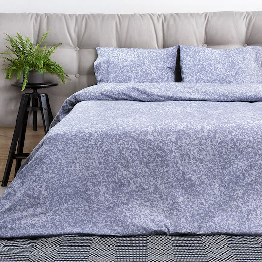 Beauty Home Blueberry Αrt 12070 Υπέρδιπλο Εμπριμέ 230x250cm