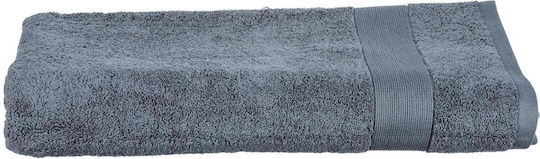 Atmosphera Πετσέτα Σώματος 100x150εκ. Γκρι Βάρους 450gr/m²