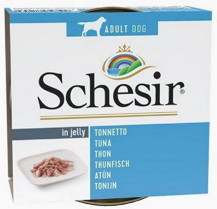 Schesir Nassfutter Hunde mit Thunfisch 150gr
