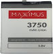 Maxximus Compatible Replacement Battery 3750mAh for HUAWEI P10+ PLUS, MATE 20 LITE, NOVA 3