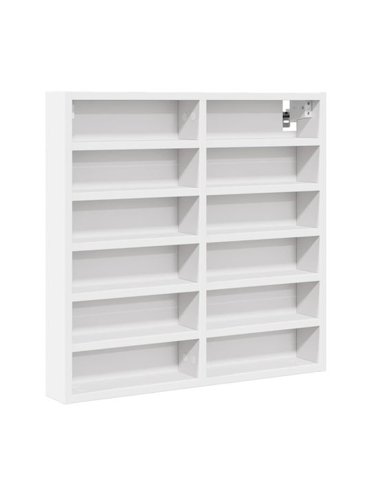 Bibliotecă Alb 60x8.5x58cm