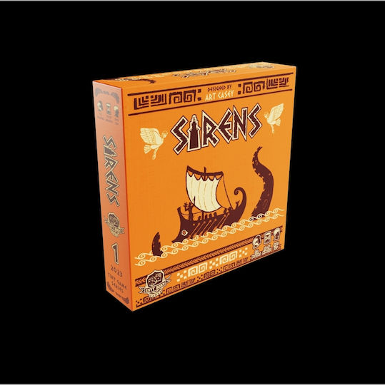 Board Game Sirens for 1-2 Players 10+ Years Old (EN) Envy Born Games