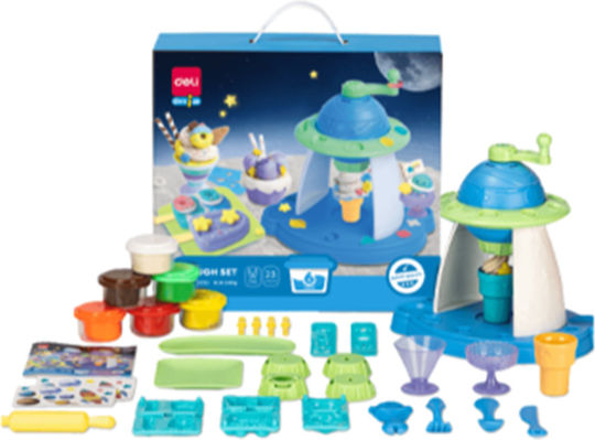 Deli Knete Spiel-Set Für Kinder Ab 3 Jahren 6 Stück