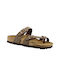 Birkenstock Women's Flat Sandals Anatomic in Beige Color